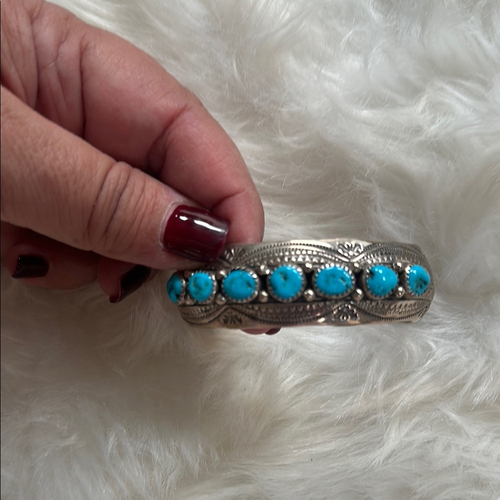 Vintage turquoise bracelet